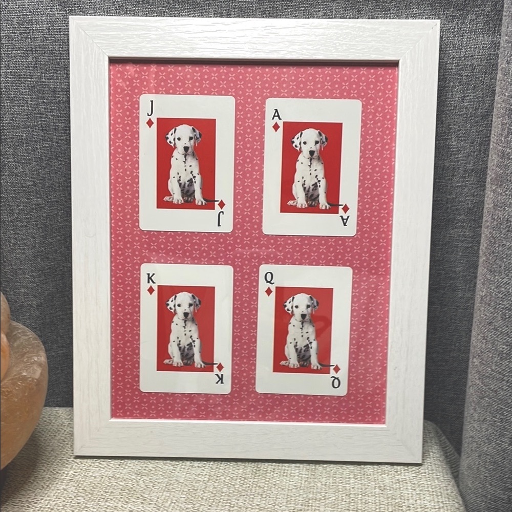 101 Dalmatians Framed Playing Cards